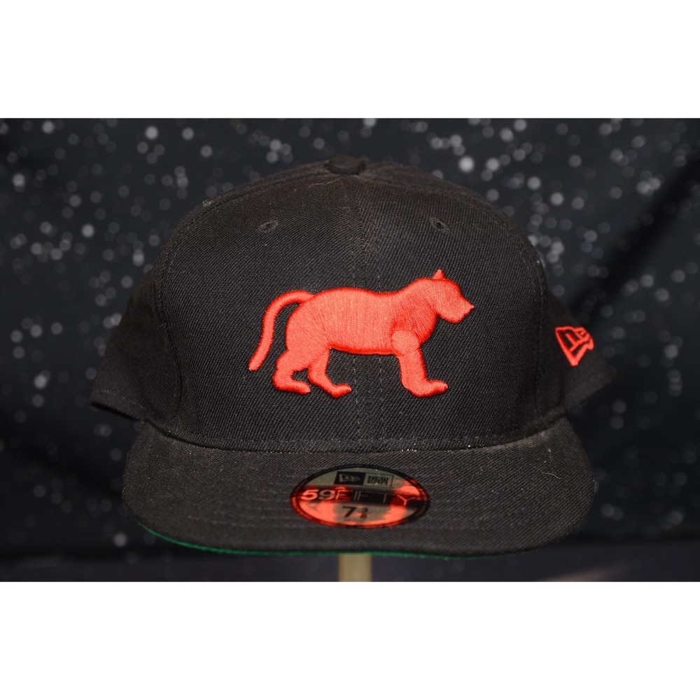 Detroit Tigers New Era Cooperstown Fitted Hat Mens 7 3/8 Black MLB Baseball Wool